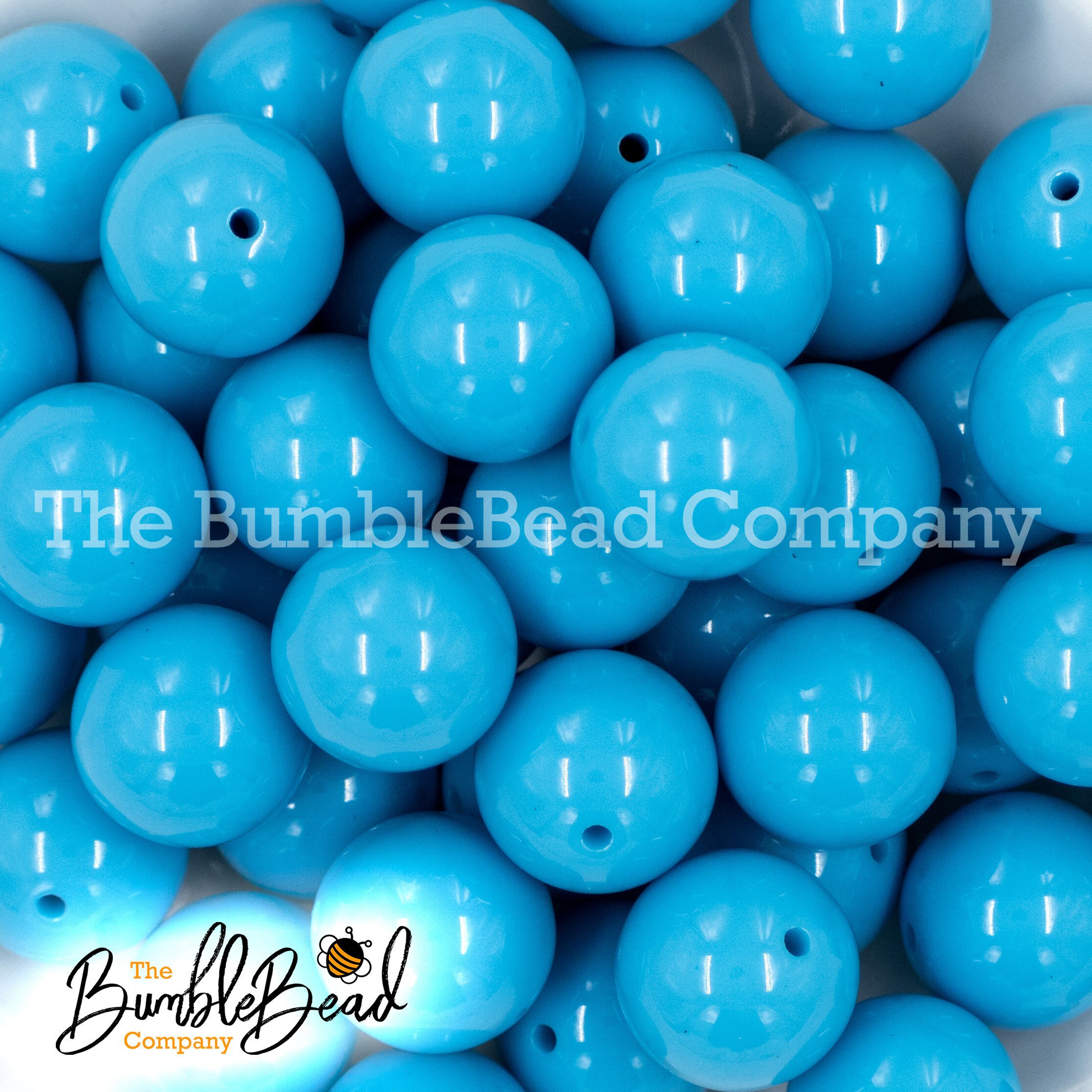 20mm Royal Blue Rhinestone Beads, Chunky Rhinestone Blue Beads, Chunky –  Beadstobows