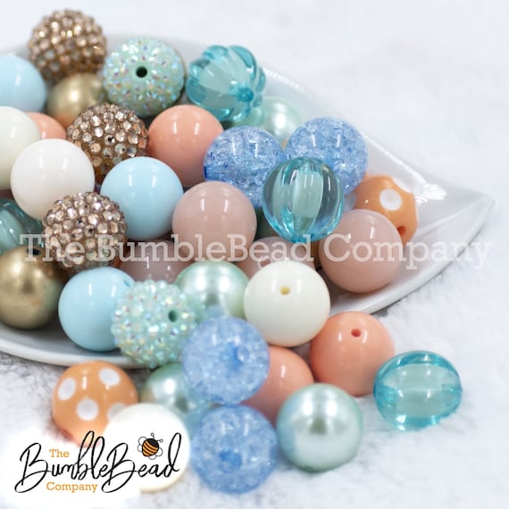print your own custom 20mm bubblegum beads - sold per bead