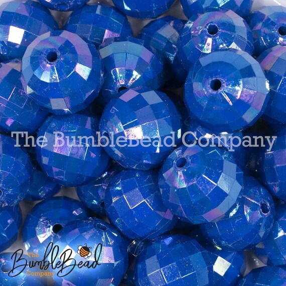 Football Beads Blue