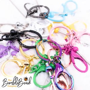 Beadable Keychain Bars, DIY keychain beadable bars, Add A Bead Keychain bars - 1 piece