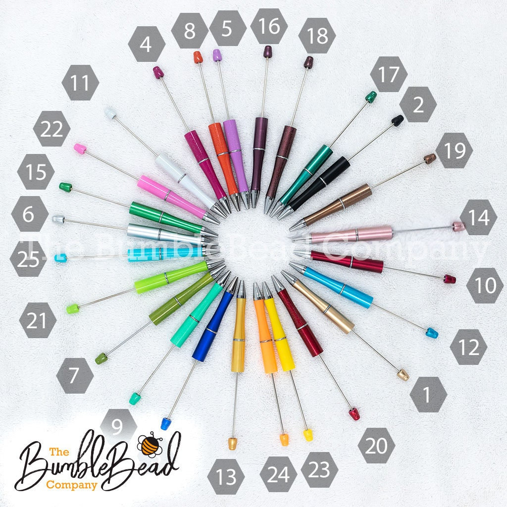 DIY Beadable Pens - Plastic