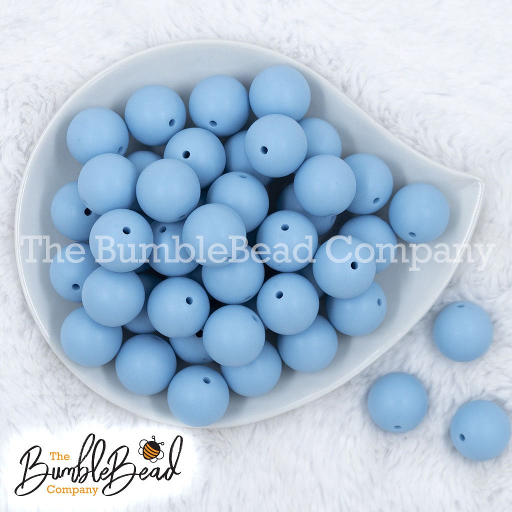 Light Blue 10mm Candy Beads 16 oz – Cake & Craft Supply Shop