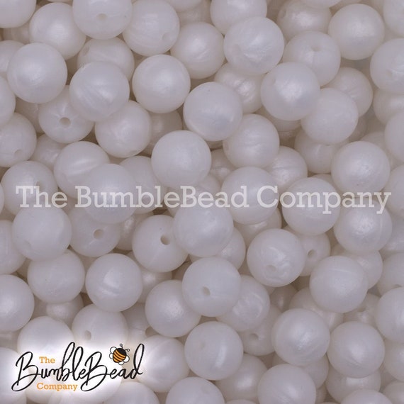 12mm Navajo White Silicone Beads, Silicone Beads in Bulk, 12mm silicone  bubblegum Beads, Chunky Beads