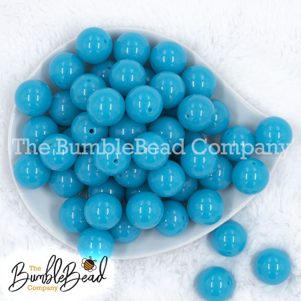 20mm Baseball Chunky Beads Set of 10, Baseball Printed Bubble Gum Beads,  Gumball Beads, Acrylic Beads
