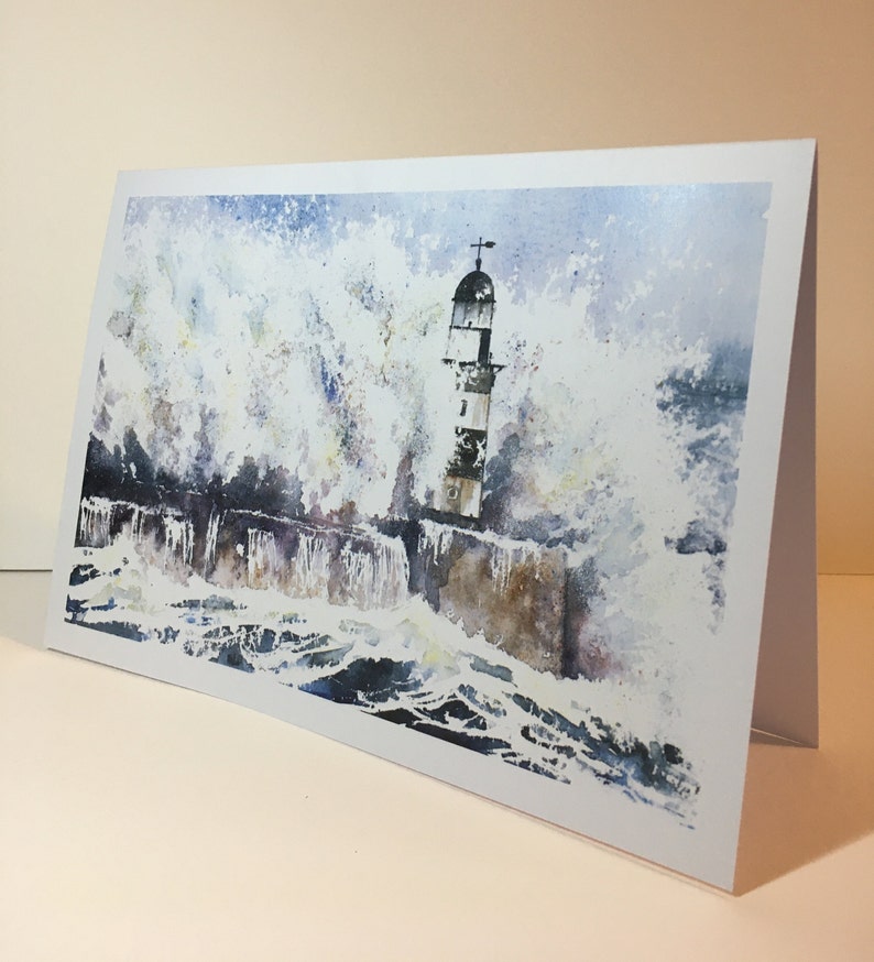 Pack of Four Greetings Cards High Seas