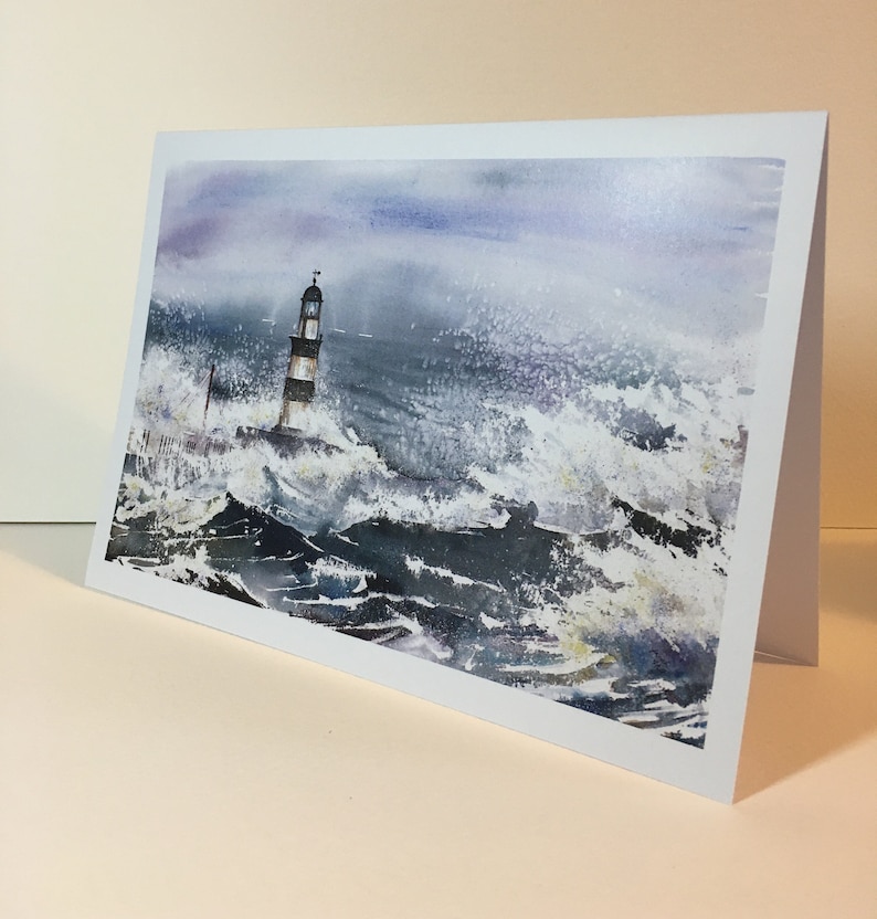Pack of Four Greetings Cards High Seas