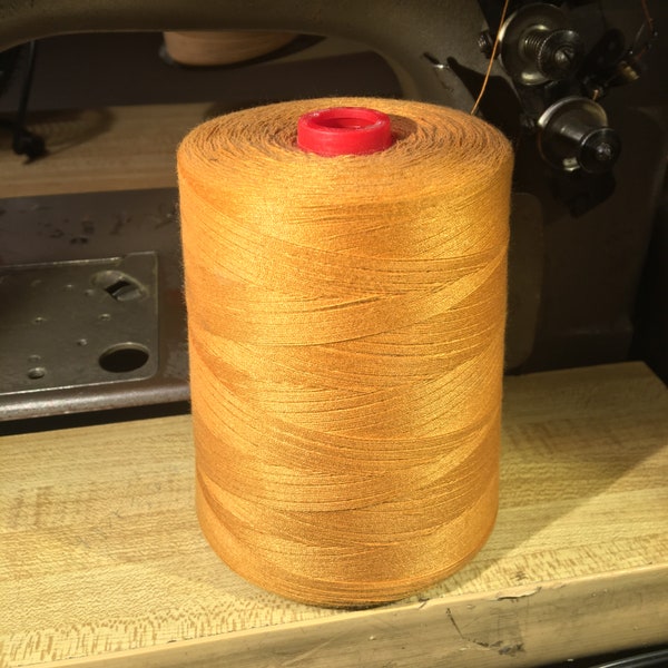 Jean Thread — Orange / Gold —  6000 yards, Tex-80