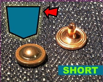 Hidden Rivets (8mm) — Copper
