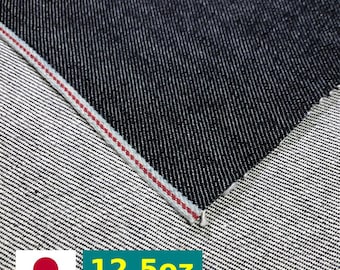 12.5oz Selvedge Denim Fabric - By the Yard