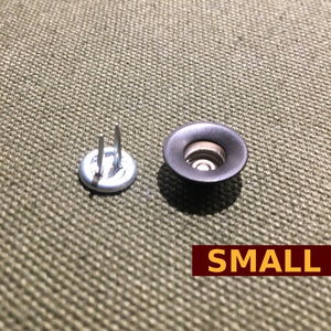 Jean Fly Button (14mm) — Black Cone