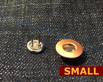 Jean Fly Button (14mm) — Copper Donut