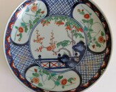 Famille verte China porcelain plate