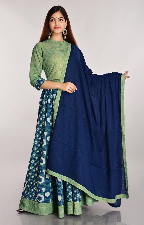 Midi skirt and top set best sale india