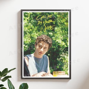 Call Me By Your Name Poster Retro Collage Aesthetic Poster Etsy