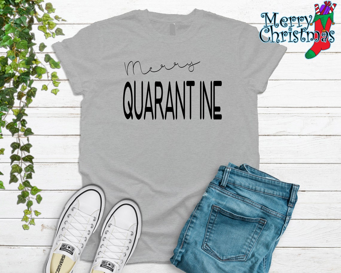 funny quarantine christmas shirts