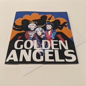 Golden Girls Golden Angels Greeting Card