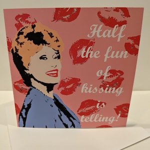 Golden Girls Blanche Devereaux Valentine&#39;s Card
