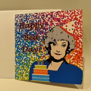Golden Girls Dorothy Zbornak Bea Birthday Card
