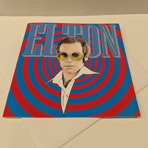 Elton John Grußkarte