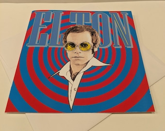 Carte de vœux Elton John