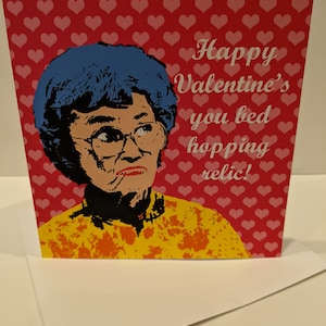 Golden Girls Sophia Petrillo Valentine&#39;s Card
