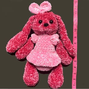 handmade crochet bunny