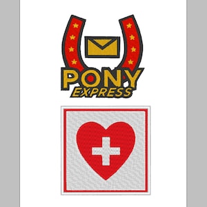 Pony Express - embroidery file