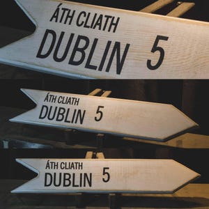 Irland Stadtschild,Irisches Schild,Irisches Barschild,Irische Geschenke,Irisches Bardekor,Irisches Holzschild,Irische Geschenkidee,Ireland Wandschild,Dublin City Sign