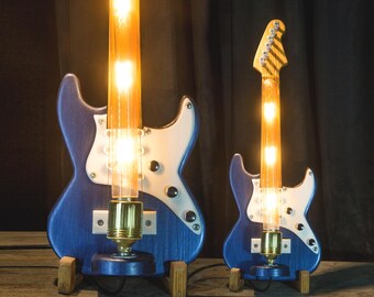 Guitar Lamp, Music Lover Gift, Electric Guitar Decor