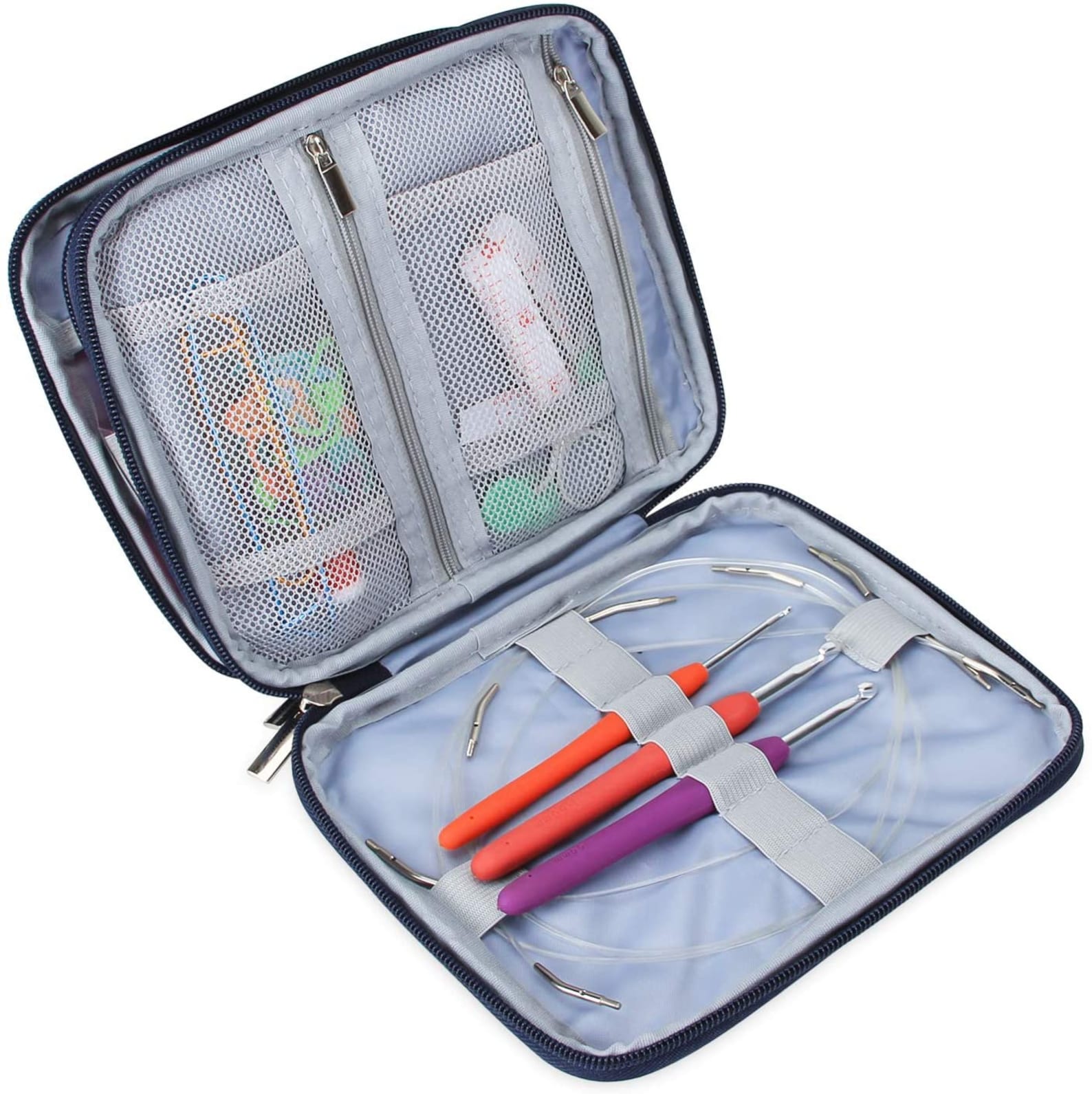 Circular Needle Organiser Knitting Needle Case Needle Etsy