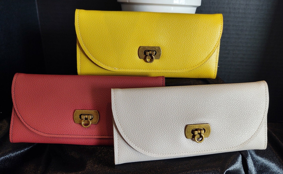 Lucky Penny Wallet with flip lock Etsy