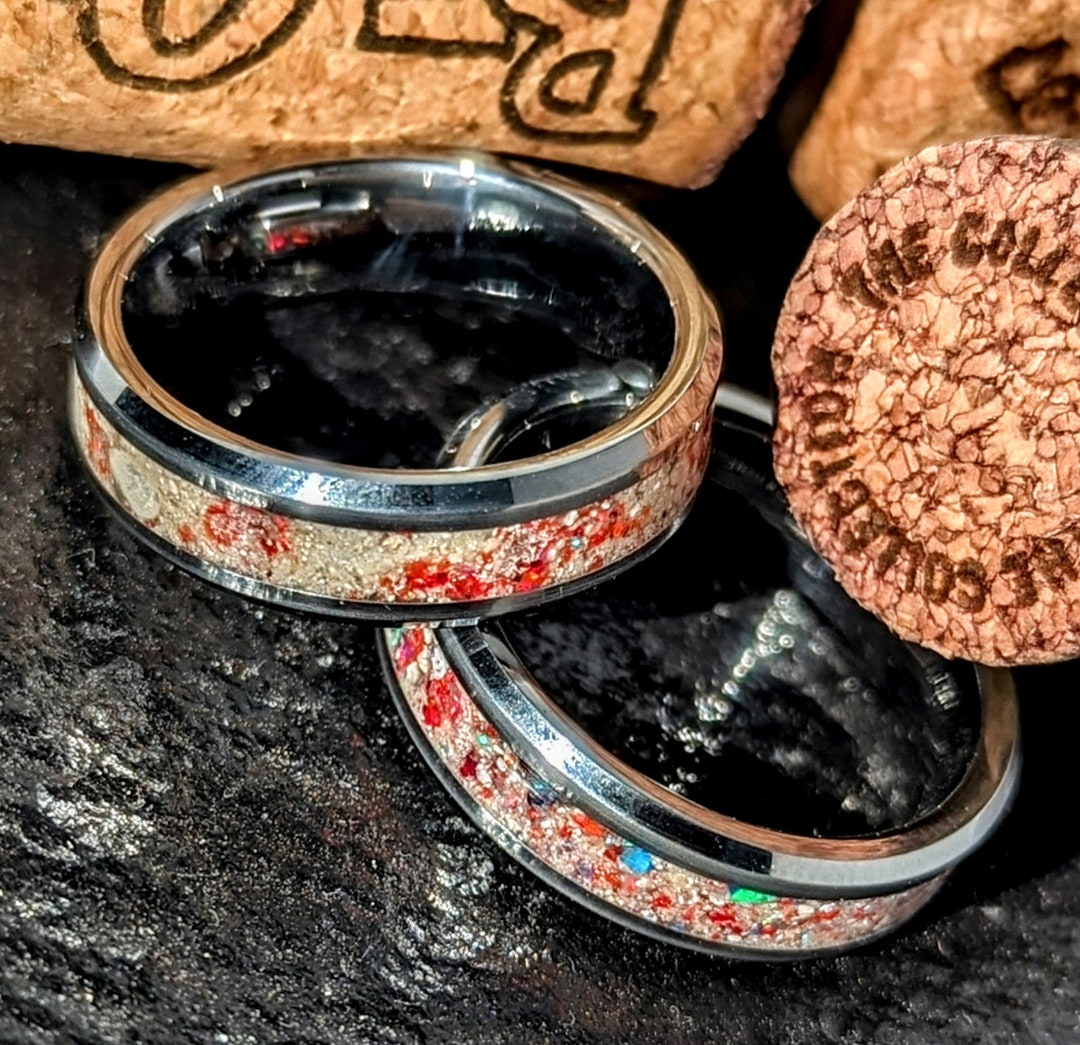 Memory Rings Cremation Ash Ring: Memorial Keepsake Ring - Etsy