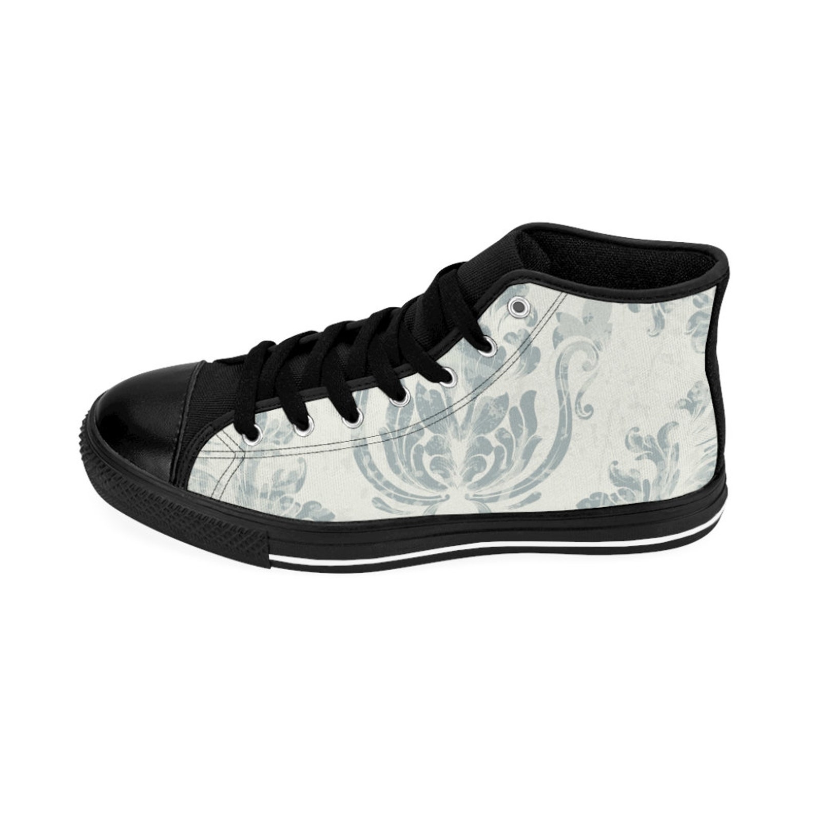 Rococo Imperial Sneakers Baroque Design Women's High-top - Etsy