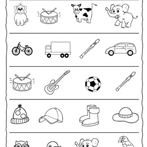 pre k kindergarten worksheets learning packet printable etsy