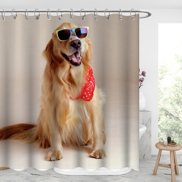 Custom pet photo shower curtain Add Your Own Designs Photo Here Personalized Animal Pet Design Polyester Fabric Shower Curtain gift