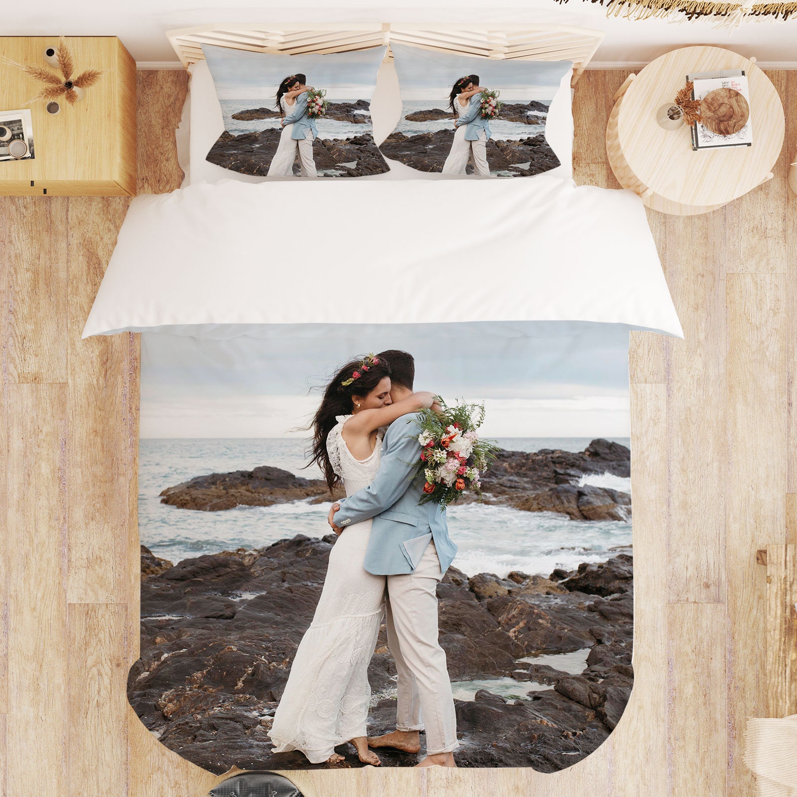Custom Bedding Set Personalized Your Photo Bedding Set Create Etsy
