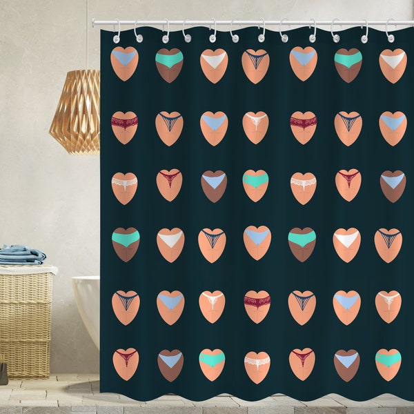 Funny Shower Curtain Etsy
