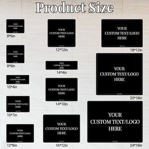 Custom Sign, Personalized Text/ Logo Metal Signs, Customize Business ...