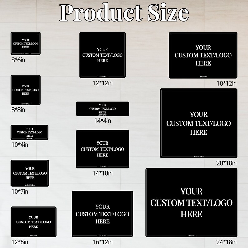 Custom Sign, Personalized Text/ Logo Metal Signs, Customize Business ...