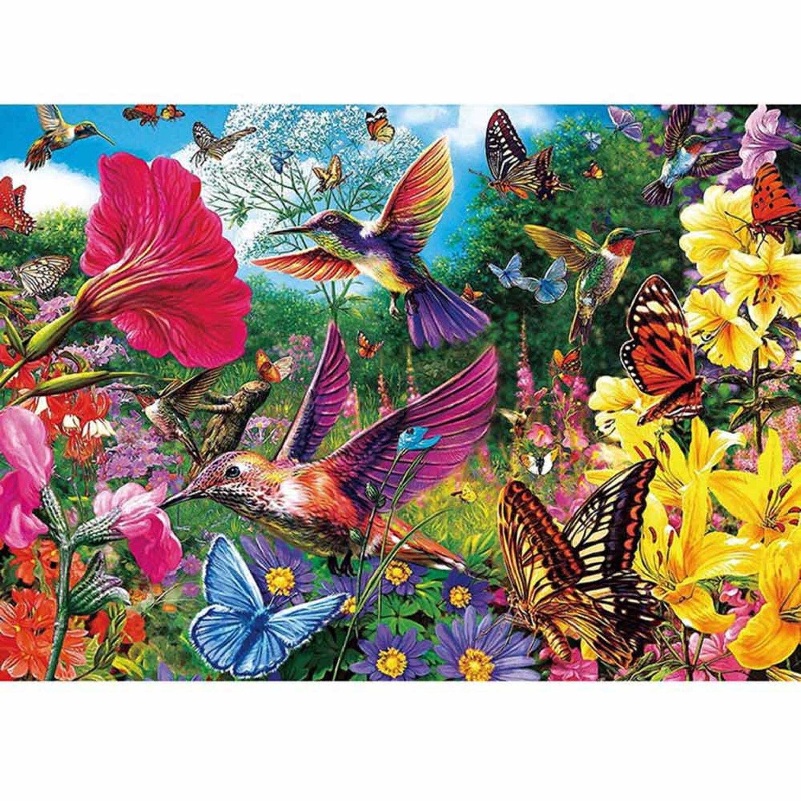 1000 piece jigsaw puzzles hummingbird flower jigsaw puzzle etsy
