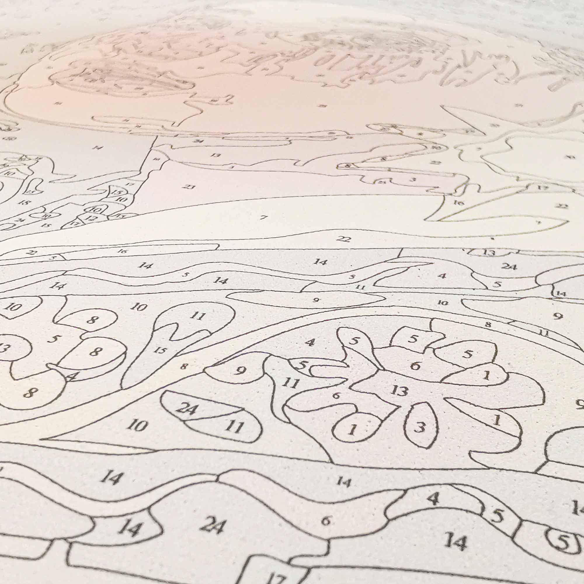Custom Paint by Numbers Kit / Personalised Paint by Numbers / Etsy UK