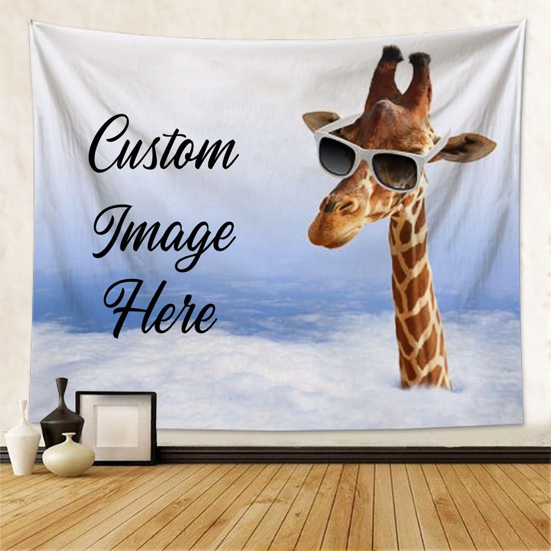 Custom Tapestry Design Your Own Tapestry Custom Backdrop Etsy