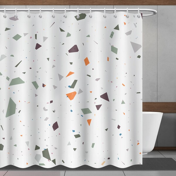 Clear Shower Curtains Etsy