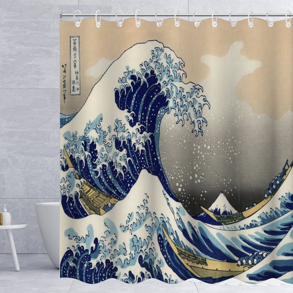 Ocean Shower Curtain - Etsy