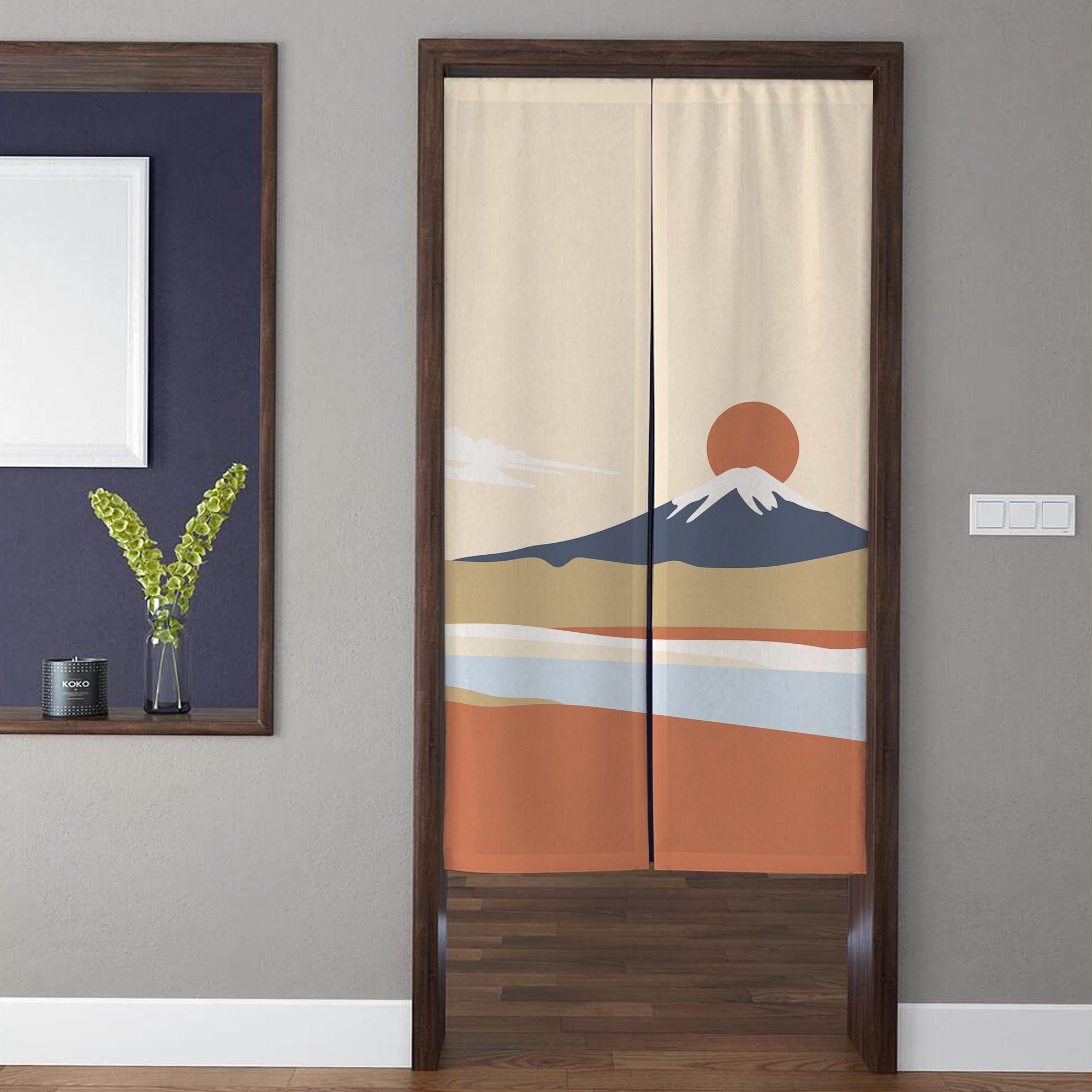 Noren Japanese Door Curtain Japanese Style Curtains Room