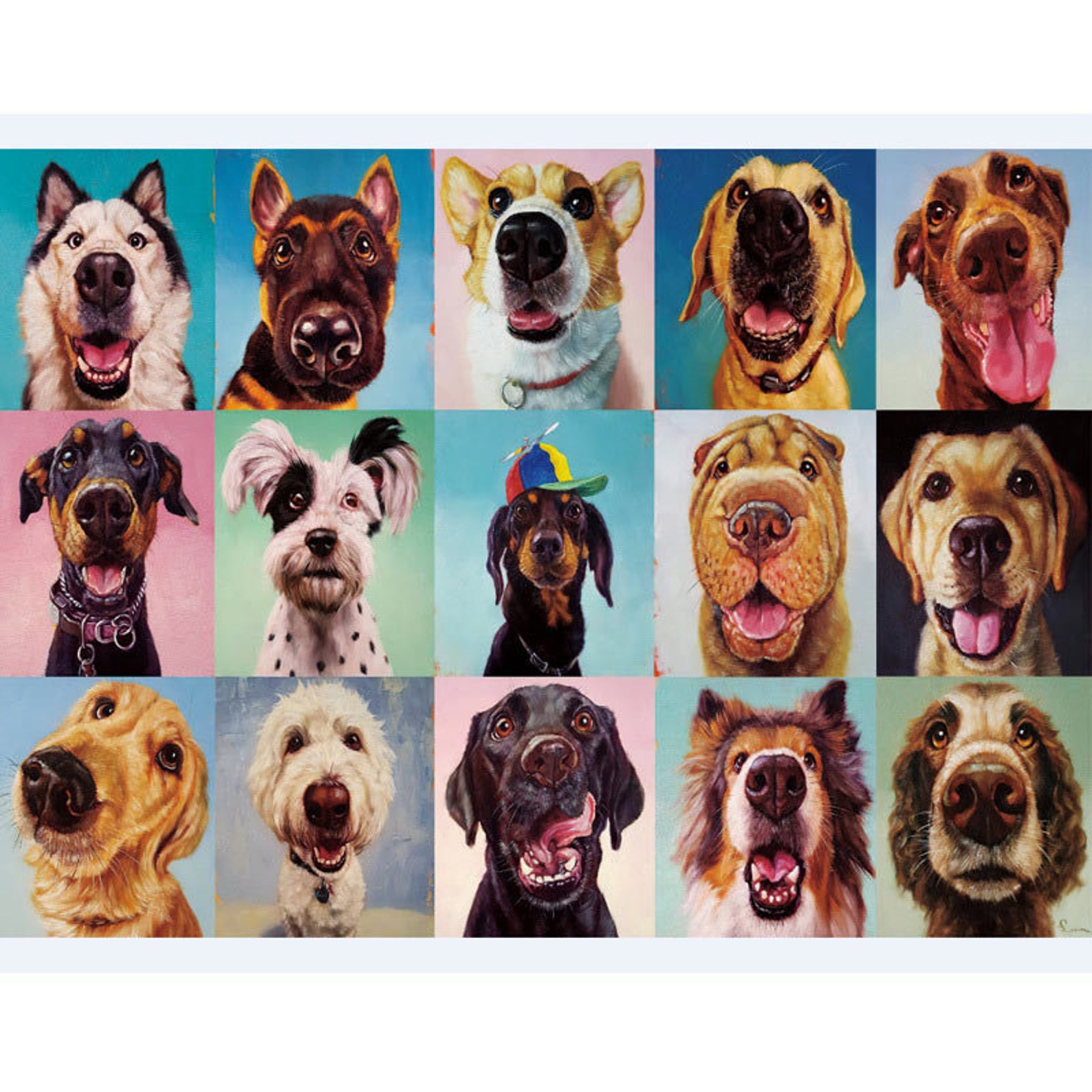 1000 Piece Jigsaw Puzzlespet Dogpuzzle Games for Adults Xmas Etsy