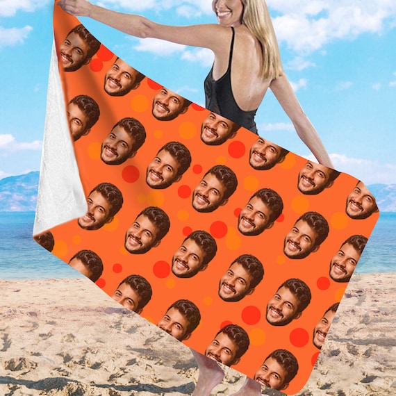 Custom face towel hotsell