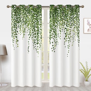 Cortina de macramé para ventanas y puertas, cortinas de hojas de macramé  con alzapaños, 40 pulgadas de ancho x 70 pulgadas de largo, decoración