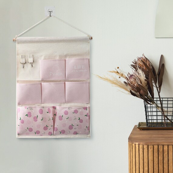 Natural Cotton Hanging Storage Bags