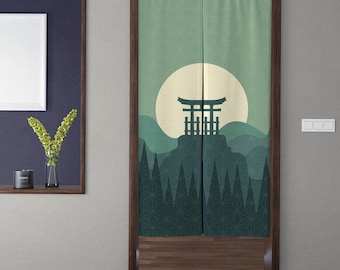 Noren Japans deurraamgordijn Japans kunst deuropeningsgordijn Raambehandelingen Deurtapijt voor privacy Restaurant Keukendecoratie